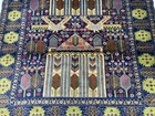 4x7 Ft Afghan Vintage Rug  Handmade Rug  Turkmen Tribal Baluchi Rug  Wool Rug 