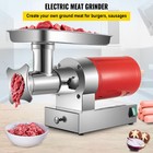 Commercial Meat Grinder Electric 660lbs h 1 5hp Sausage Stuff Meat Mincer