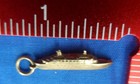 9 Karat Gold Pendant Charm Cunard Pacific Princess Cruise Ship 1982 Love Boat