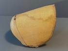 Antique Shaker Bonnet Woven Poplar  Hand Made Basket Weave  Primitive Folk Art