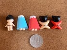 Kewpie Local Celeb Figures Seven Piece Set Rare Limited Edition Collectibles