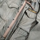 Vtg 50s Us Army M51 Field Jacket Small Short M-1951 Korean War With Patches