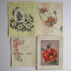 23 Engagement  Greeting Cards Ephemera Scrapbooking Vintage 1950 All Signed