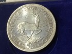 1961 South Africa Proof Set 7 Coins 5 Silver Coins   Presentation Case Box