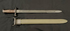 Wwi Ww1 Us Aef M1905 Springfield Bayonet W  Scabbard  Dated 1918 