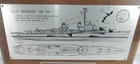 Uss Drexler Dd 741 Plaque Metal On Wood World War 2 Military Destroyer Wwii   