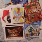 Christmas Greeting Cards Lot - Bag Of 30  Cards With Envelopes