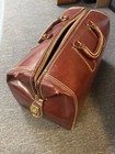 Vintage Crest New York Brown Doctor Bag Case Luggage