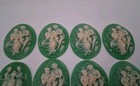 Vintage Resin Cameos Lot Of 14