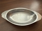 Vtg Edward Don Company Stainless Steel Oval Bowl Dish Tray Metal Made In Japan