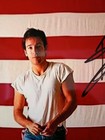 Bruce Springsteen Signed 8x10 Coa W matching Numbered Sticker 