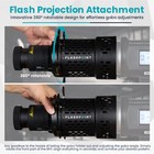 Flashpoint Bfp Optical Spot For Flash With Innovative 360 Rotatable Design  Bowe