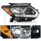 Headlights Halogen Led Drl Lamps Left   Right For 2014-2016 Nissan Rogue