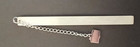 Silver Metal Bookmark With Dangling Chain For Students From Teacher Gift Idea