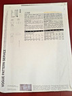 Vogue Pattern 2288- An Original Vogue Vintage Model  1950 Miss Dress And Capelet