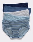 Hanes Ultimate Hipster 5-pack Womens Comfortsoft Stretch Panties Underwear 4-10