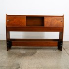 Mid Century Modern Headboard Bed Frame Full Kipp Stewart Drexel Declaration Mcm