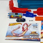 Hot Wheels Track Builder Flame Stunt Pack Hmc04 Incomplete W carrying Case   Car