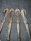 Lot Of 4 Antique Roger   s   Bro Large Silverplate Spoons
