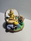 Authentic Disney 75th Anniversary Winnie The Pooh Musical Snowglobe 