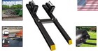 43  Heavy-duty Quick Attach Bucket Fork With 2000lbs Capacity   Stabilizer