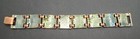Vintage Copper Enamel Panel Bracelet