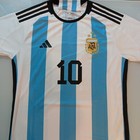 Lionel Messi Signed Argentina World Cup 2022 Jersey W coa
