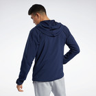 Reebok Training Essentials Jacket Men s Small Vector Navy Long Sleeve Fts763