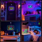 Gmox 12 X 8 Inch Led Light-up Dry Erase Board With Stand