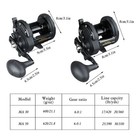 Fishing Reel 6 0 1 Trolling Aluminum Black Reel