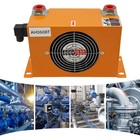 2300kcal h All Copper Motor Hydraulic Oil Cooler 10 24in 60lpm Oil Cooler