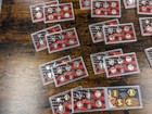1999-2008 Us Mint Issued Silver Proof Sets As Pictured  10 Sets 