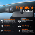 Rexing Dt2 Dual Channel 1080p Front   Rear Dash Cam W  Wide Lens Excellent Cond 