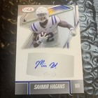 Sahmir Hagans Sage 2025 2 Card Auto Duke-indianapolis Colts Rookie Wr Hey The
