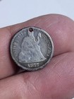 Silver Love Token Coin Seated Liberty Dime 1877