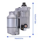 Starter Motor 185086670 For Kioti Cs2410 Cs2410e Cs2510 Tractor Models New