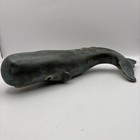 Vintage Pod Studios Edgecomb  Maine Ceramic Sperm Whale Art Figurine