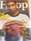 Tim Duncan Signed Nba Hoop Magazine 2004 Spurs Autographed Beckett Bgs