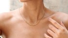 Silvergoldandrose Custom Morse Code Necklace - Personalized Hidden Message Jewel