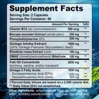 Brain Health   Memory Booster  Focus Function  Clarity Nootropic Supplement