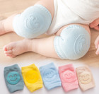 6 Pairs Baby Safety Anti-slip Crawling Knee Pads Socks Walking Elbow Protector