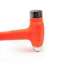 Dead Blow Hammer Ball Pein Dual Face Flat   Peen  1 Lb 16oz  Steel Metal Working