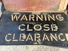 Chesapeake   Ohio C o Railroad Sign   Railroad Car Stencil Set  Huntington Wv