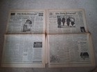 4 X 1960 s Newspapers Telegraph Berlin Nixon Kennedy   Churchill Funeral