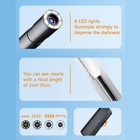 Direct Plug Endoscope Iphone Ipad Ios Android Phone Waterproof Inspect Camera Us