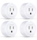 Smart Plug Esicoo - Alexa  Echo   Google Home - Only Wifi 2 4g  4-pack 