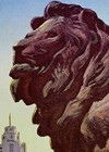 Twa See Chicago Lion 1960s Vintage Style Air Travel Poster - 16x24