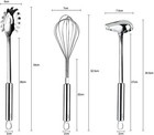 Rj Legend  brand Owner  18 8  304  Stainless Steel  Kitchen Gifts - Utensil Set