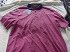 Nwt Travis Mathew Polo  Pink  Stripes  Mens M  L  Xl  Xxl  3 Button   100  Blend