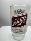 Vtg Large Schlitz Beer 32 Ounce Footed Glass The Beer That Made Milwaukee Famous